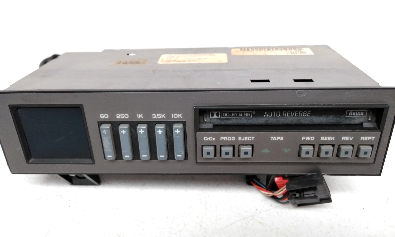 16191455 Chevy 1988-1994 Silverado Tahoe Equalizer EQ Cassette Tape Player J61