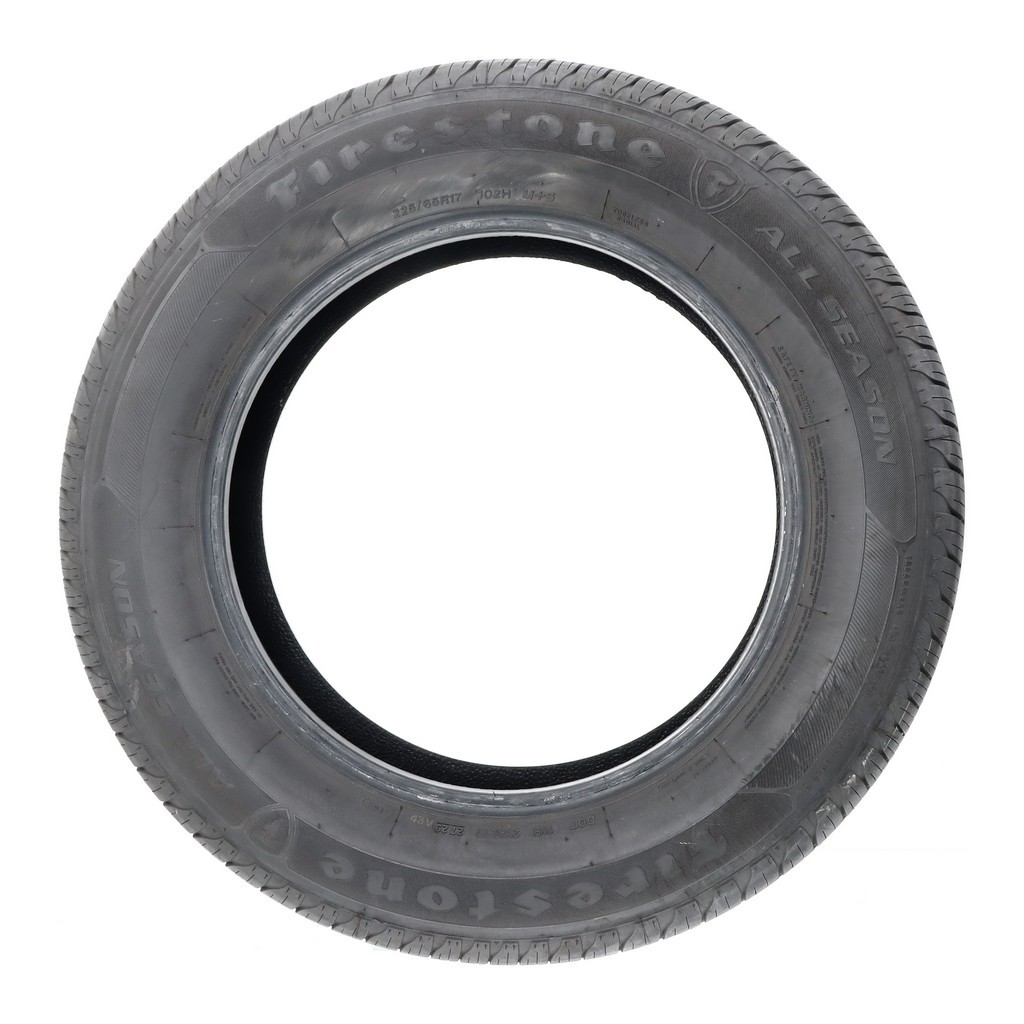 Set of (4) Used 225/65R17 Firestone All Season (Firestone) 102H – 8-8.5/32