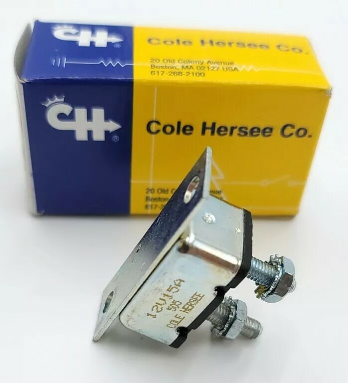 Cole Hersee CH 12V 15A Box Style Circuit Breaker 30055-15 12V15A 505 A49 lot x2