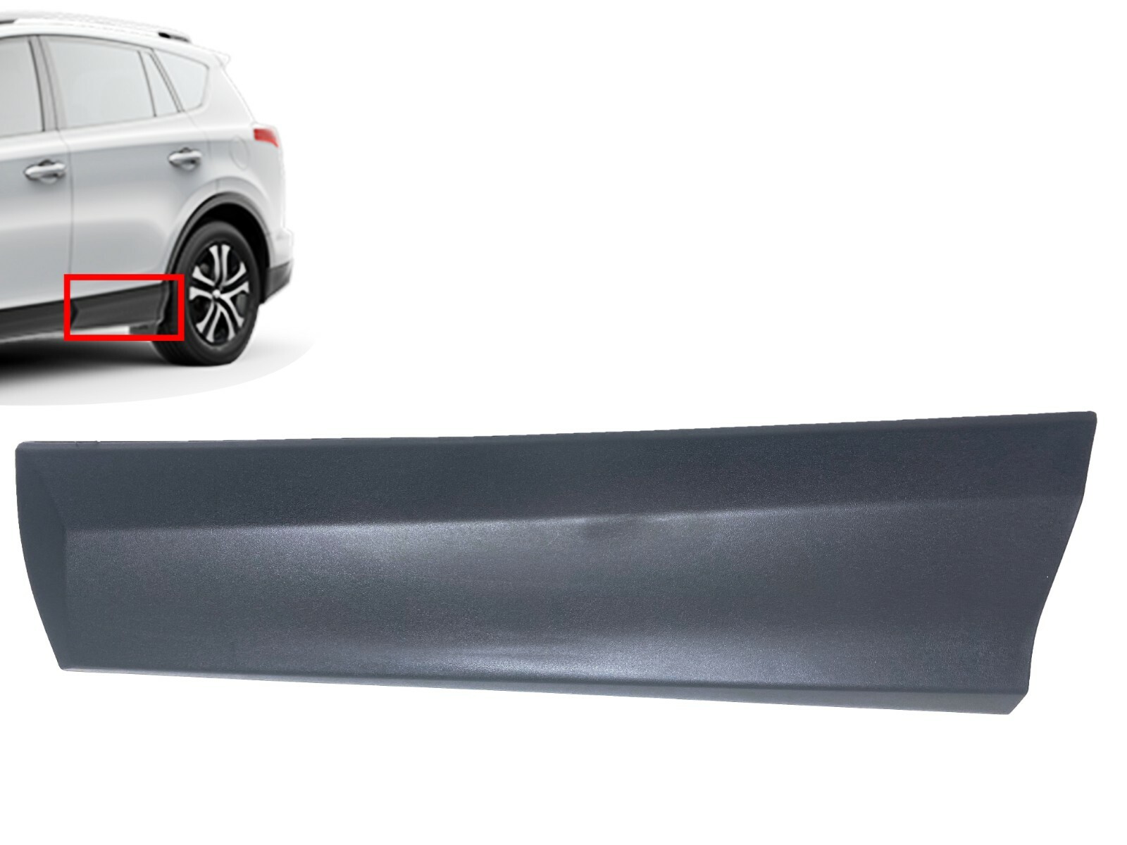 Fits 2016-2018 Toyota Rav4 Rear Door Lower Molding Trim Left Driver L Side LH