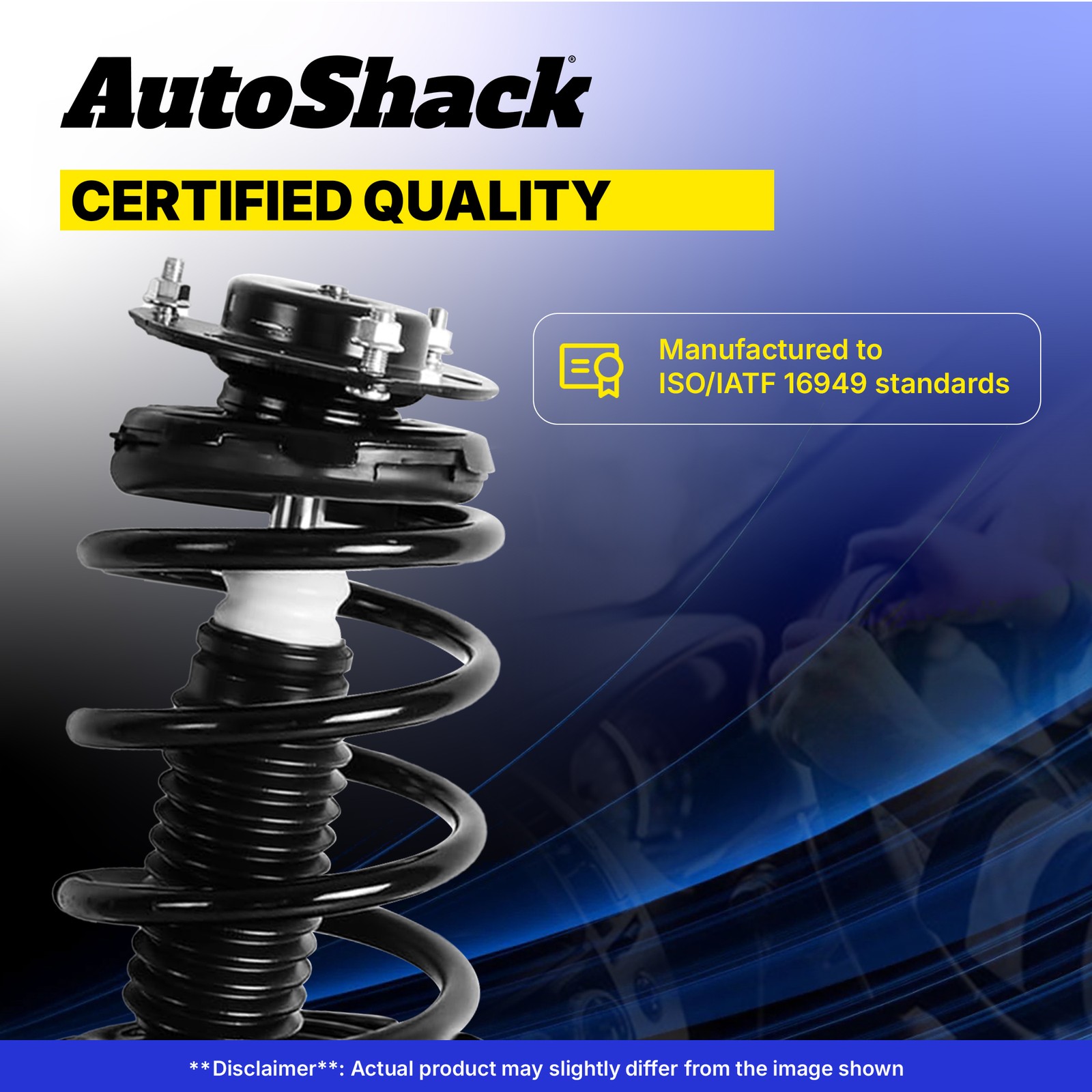 Front Complete Strut Coil Spring for 2012-2017 Buick Verano
