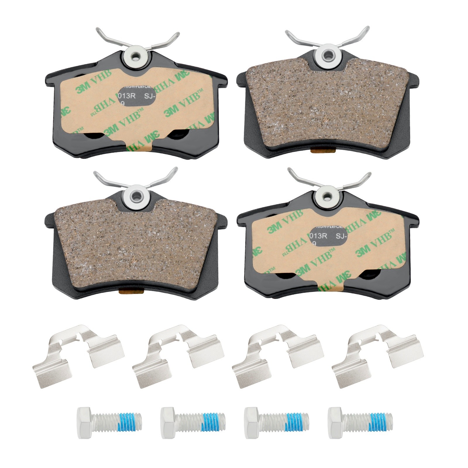 Front Rear Brake pads For Volkswagen Passat 2000 2001 – 2005 1.8L 2.0L 2.8L 4.0L
