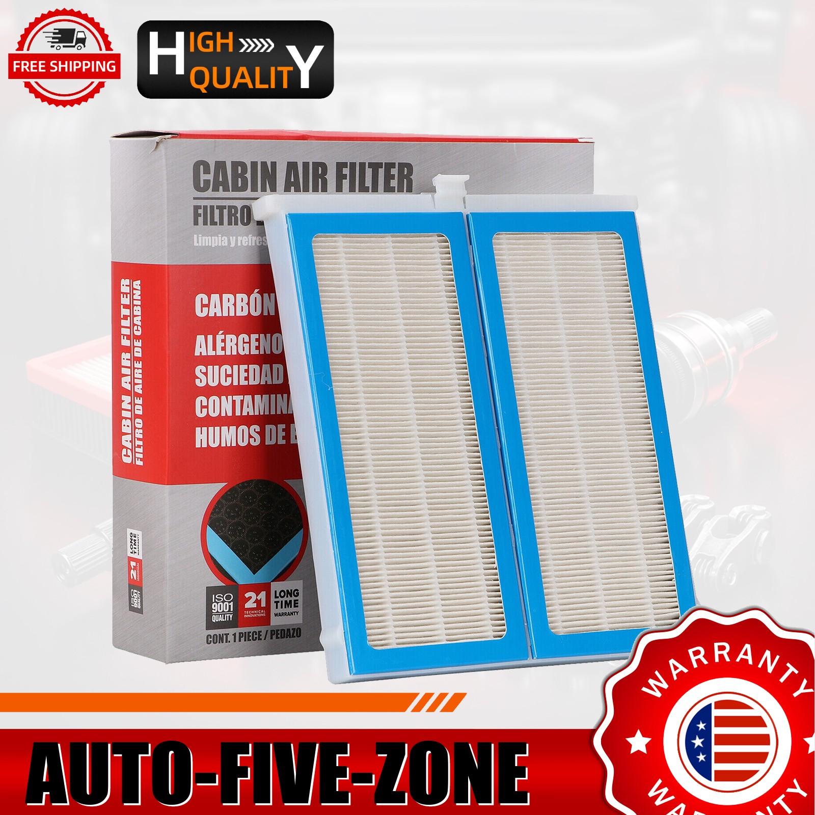 CF11811 HEPA Cabin Air Filter For MAZDA CX-5 2013-2016 2017 2018 2019 2020 2021