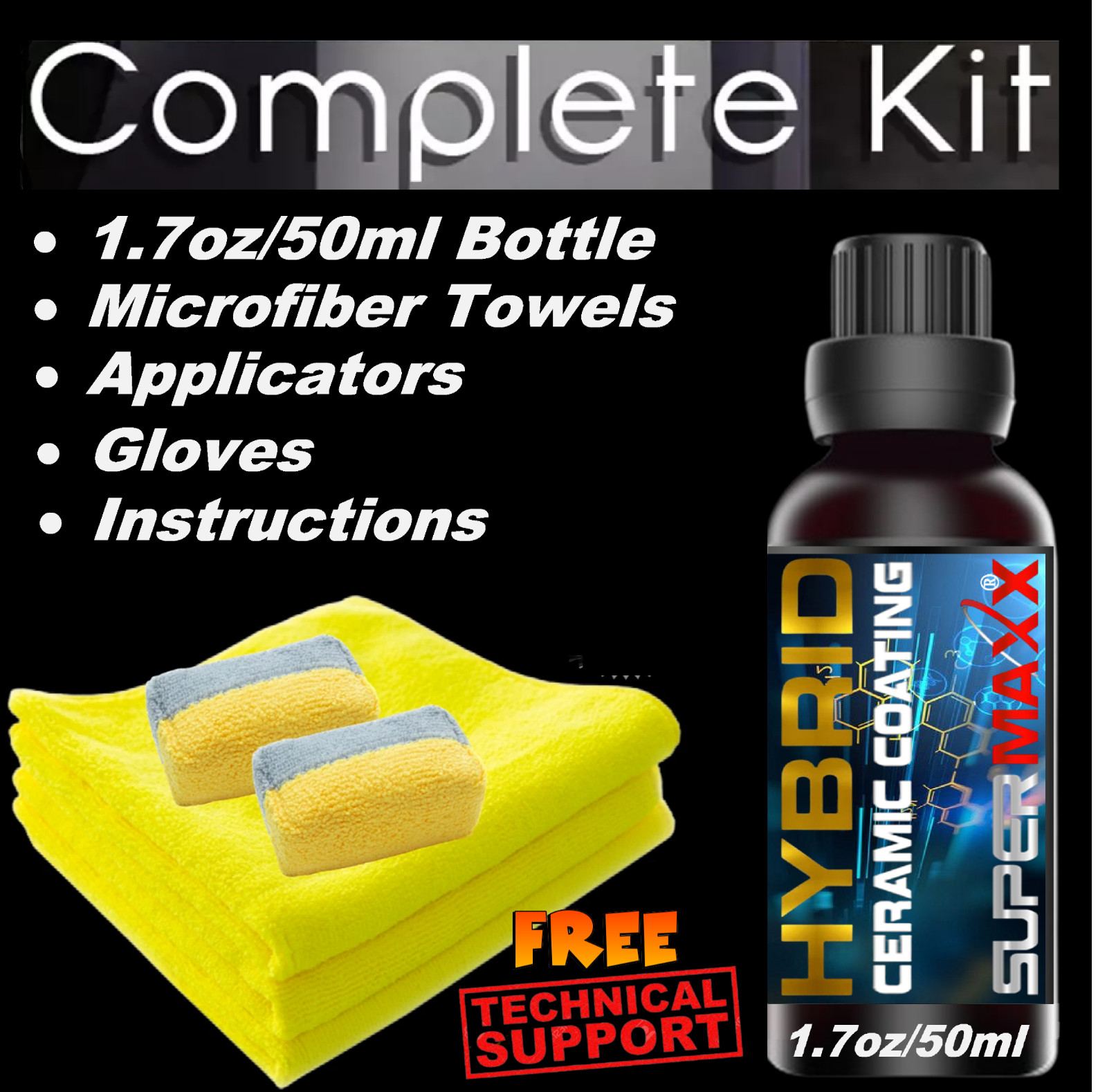 CERAMIC PRO GRADE CAR COATING ADVANCED SCRATCH RESISTANT PAINT PROTECTION -50″ML