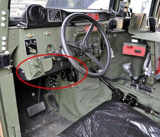 Humvee Driver Side Close out Panel M1151 M1152 M998 6044575 Humvee Under Dash