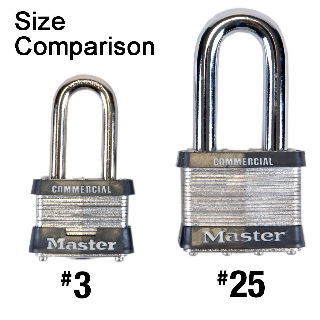 Master Lock Padlock – Two (2) Keyed Alike Locks 3NKALF-2 w/Bump Stop Technology