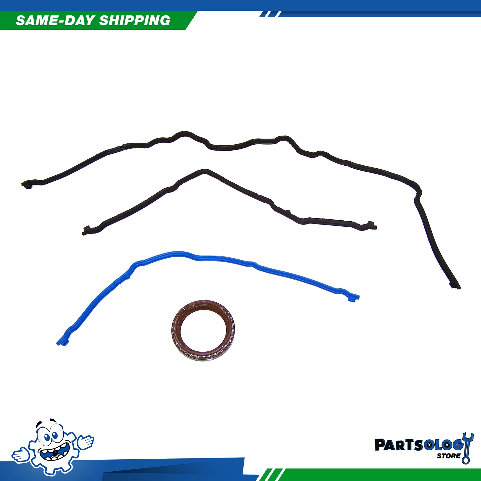 DNJ TC4179 Timing Cover Gasket Set For 05-10 Ford Mustang 4.6L V8 SOHC 24v