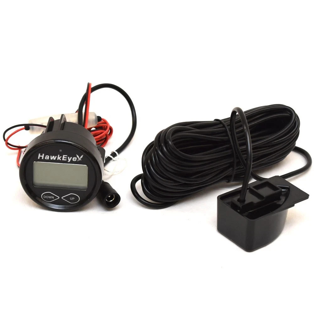Hawkeye Boat Depth Sounder w/ Transducer DT2B | 2 Inch 200 kHz – NEW SALE