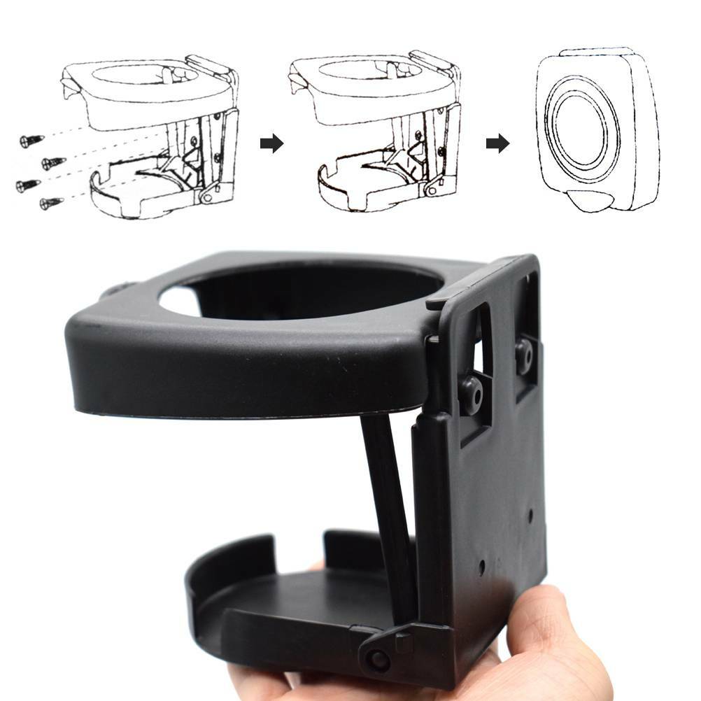 Universal Adjustable Folding Cup Drink Holder For Car Truck Boat Camper RV ATV