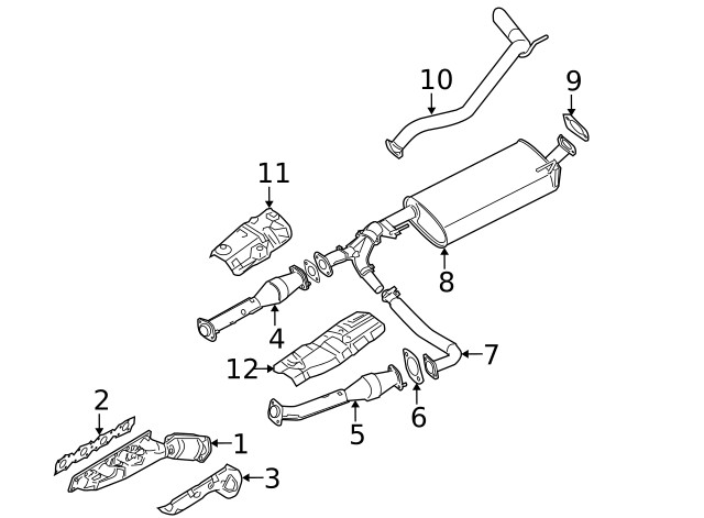 Genuine Nissan Gasket 20692-65J00
