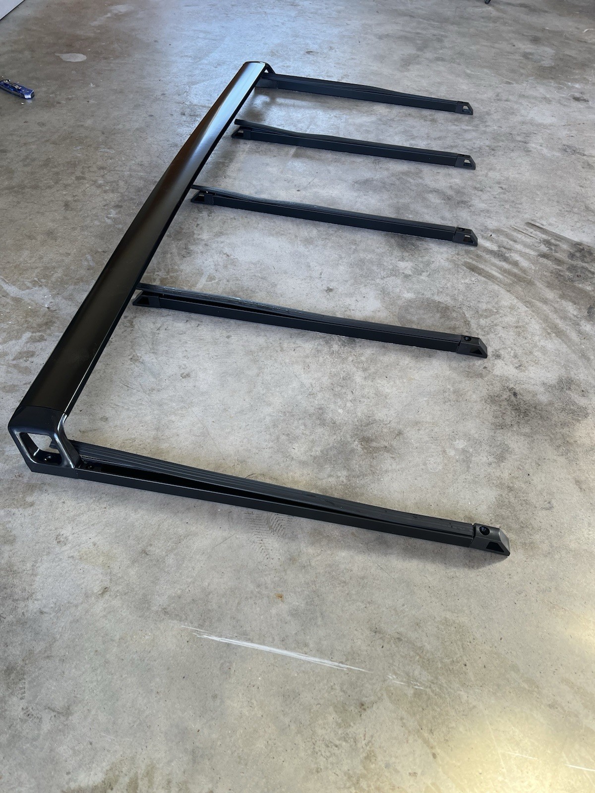 Rear Trunk Deck Lid Luggage Rack Black Euro Style 4620