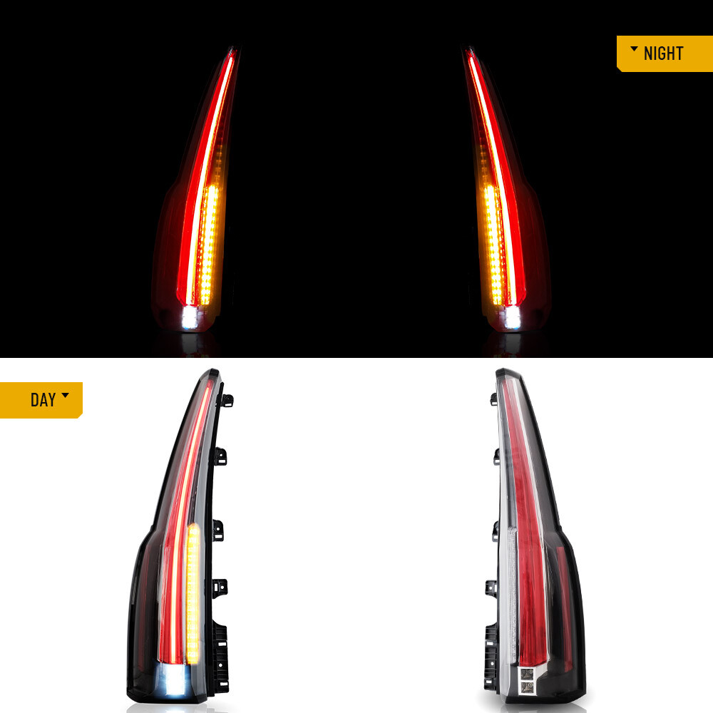 LED Tail Lights For GMC Yukon 2015-2020 Brake Rear Lamps Cadillac Escalade Style
