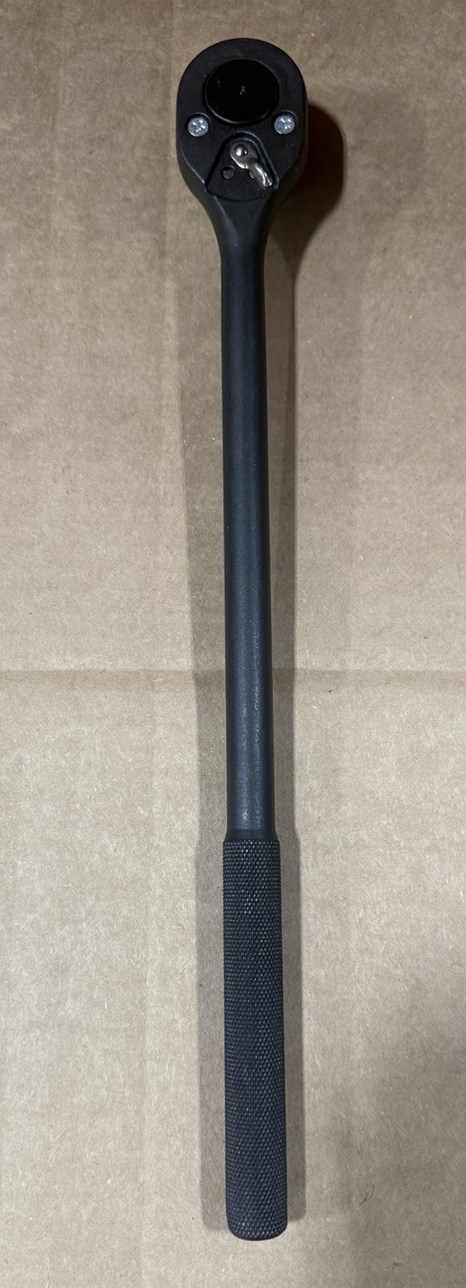 Proto 1/2″ Drive Long Handle Pear Head Ratchet 16” Black Oxide J5450BL USA NEW
