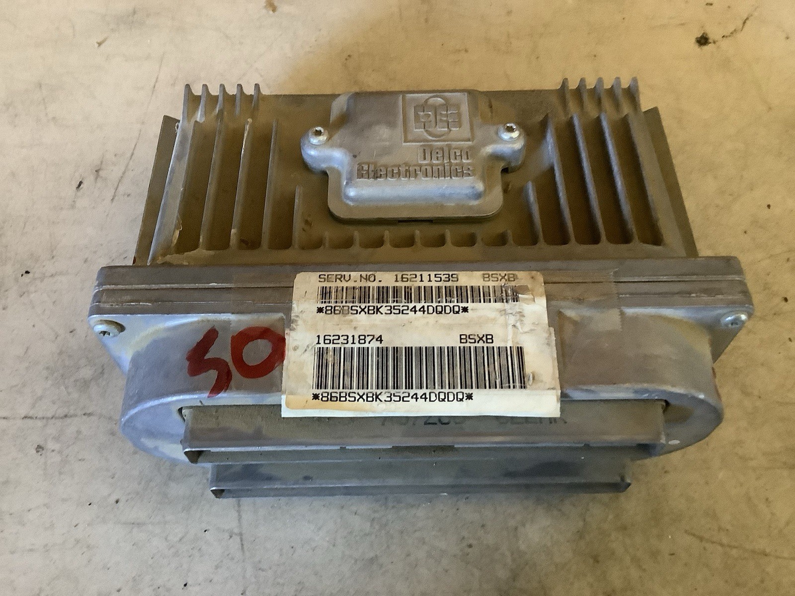 Buick Regal 16211539 ((BSXB)) Engine Control Module ((R1-50))