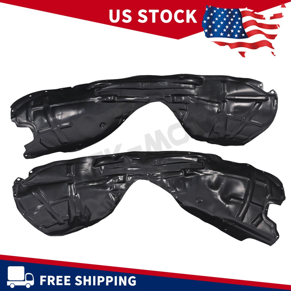 Driver Passenger Side Fender Liner Set For 2015-2022 Dodge Challenger