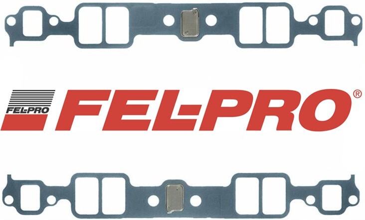 FEL-PRO 1204 Intake Gaskets for 1957-1986 Chevy SB 283 327 350 400 w/stock port