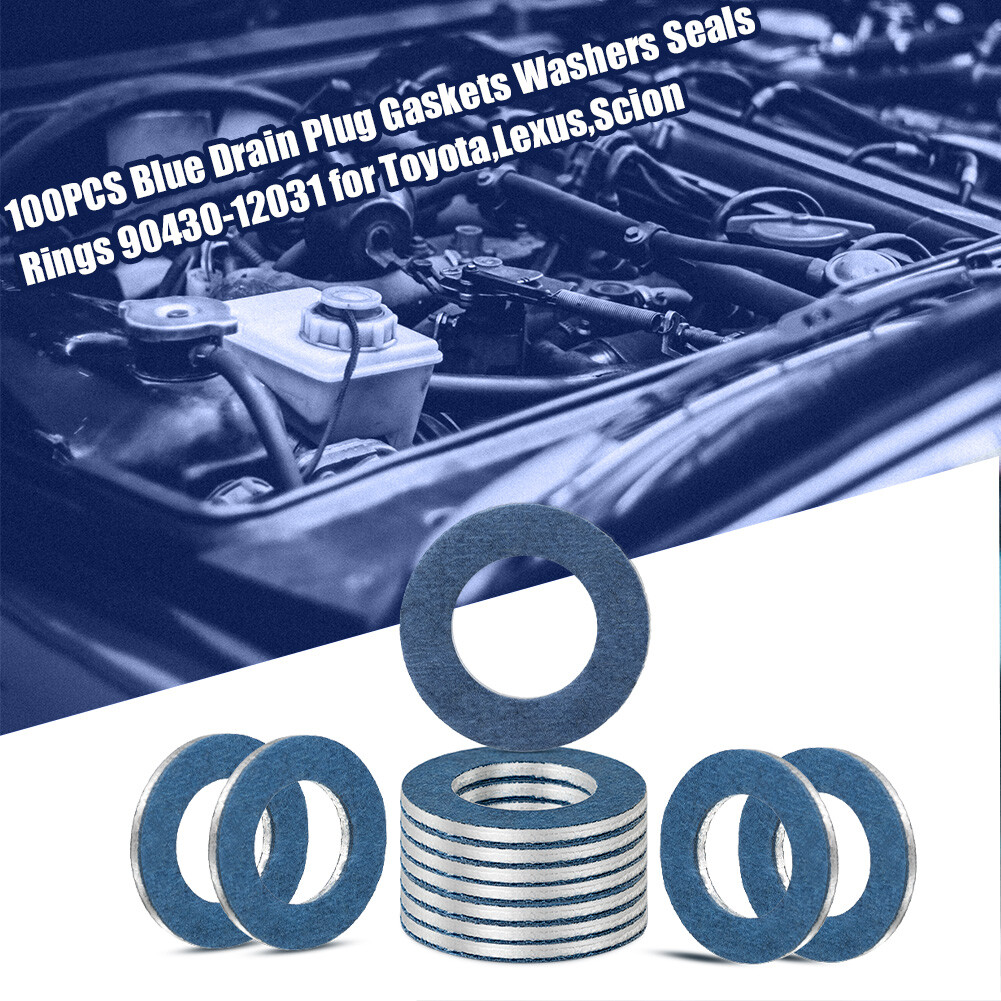 25pack Oil Drain Plug Gasket Crush washer For Toyota Sienna Tacoma 90430-12031