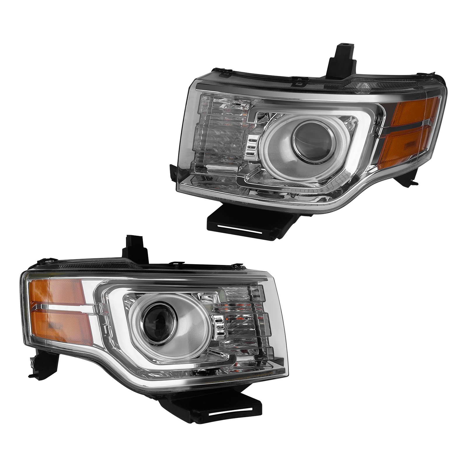 For 09-12 Ford Flex Limited & Titanium Xenon/HID Headlight Lamps Left/Right Opt.
