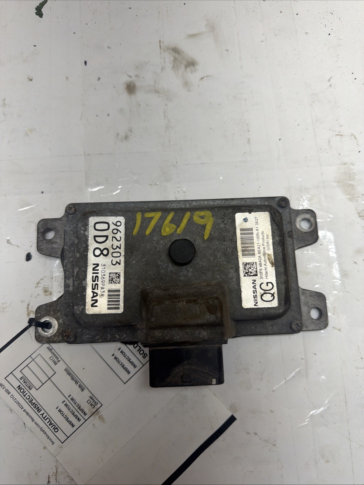 2014-2015 Pathfinder TCM transmission Control Module 310F6 4BA0A