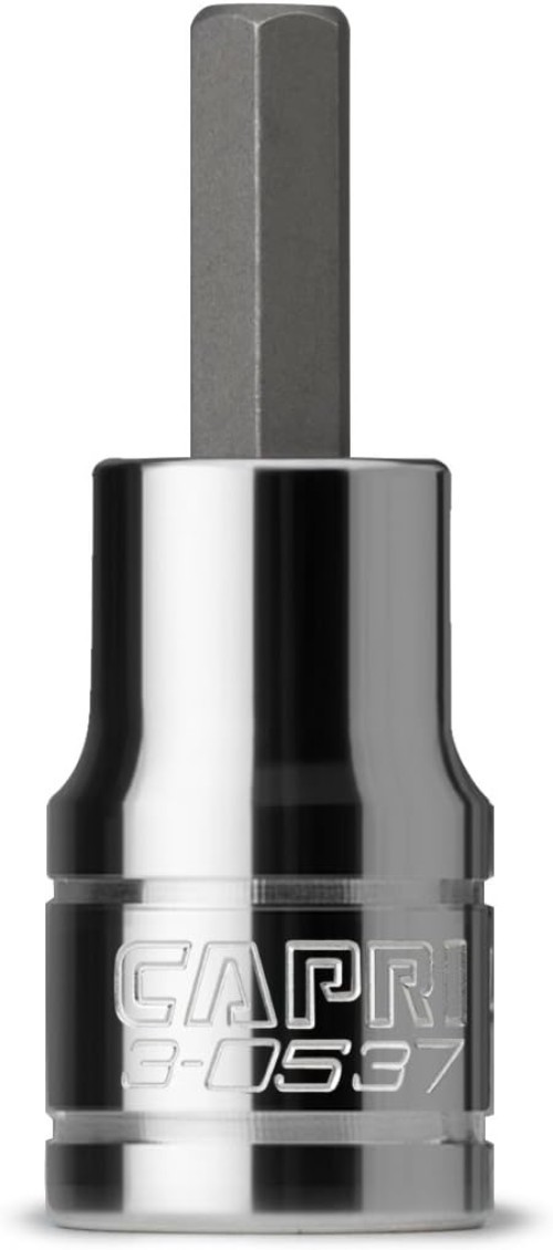 Precision Crafted 6 mm Hex Bit Socket with 3/8-Inch Drive – Meets ASME Standards