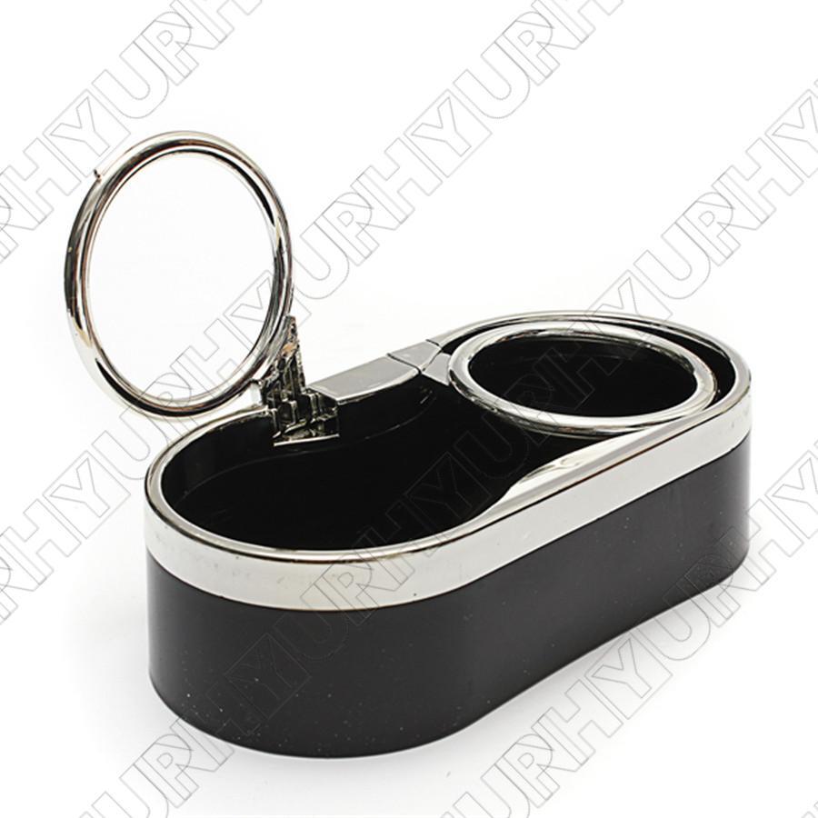 Universal Dual Adjustable Folding Drink Cup Holder For Marine Car RV SUV Van UTV
