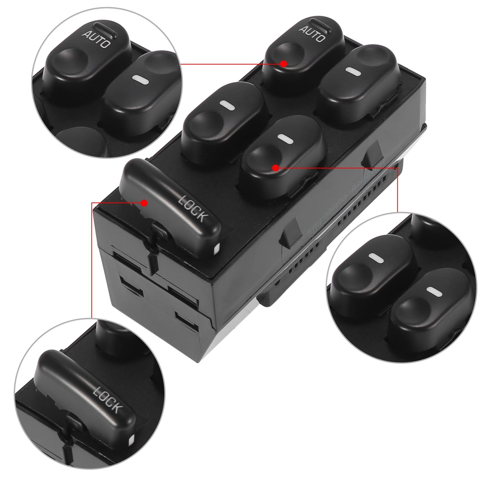 Car Power Window Master Switch Driver Side 10433029 for Buick Regal Century new