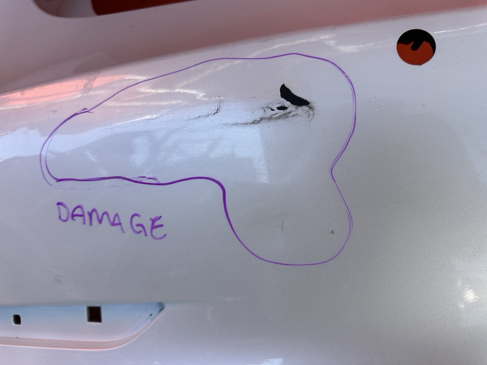 2017 2018 2019 2020 2021 2022 2023 Tesla Model 3 Rear Bumper Cover OEM