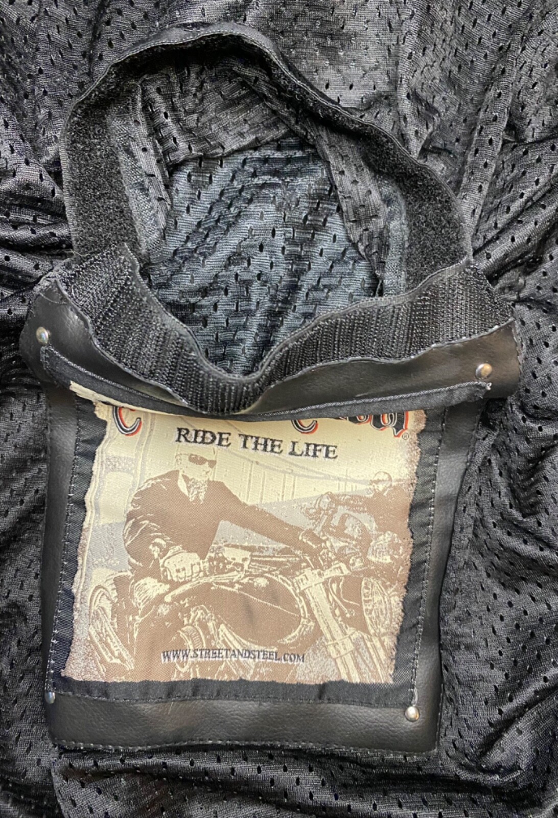 Street & Steel Biker’s Hoodie Motorcycle Zip Up Lined Jacket Sweatshirt size 5XL