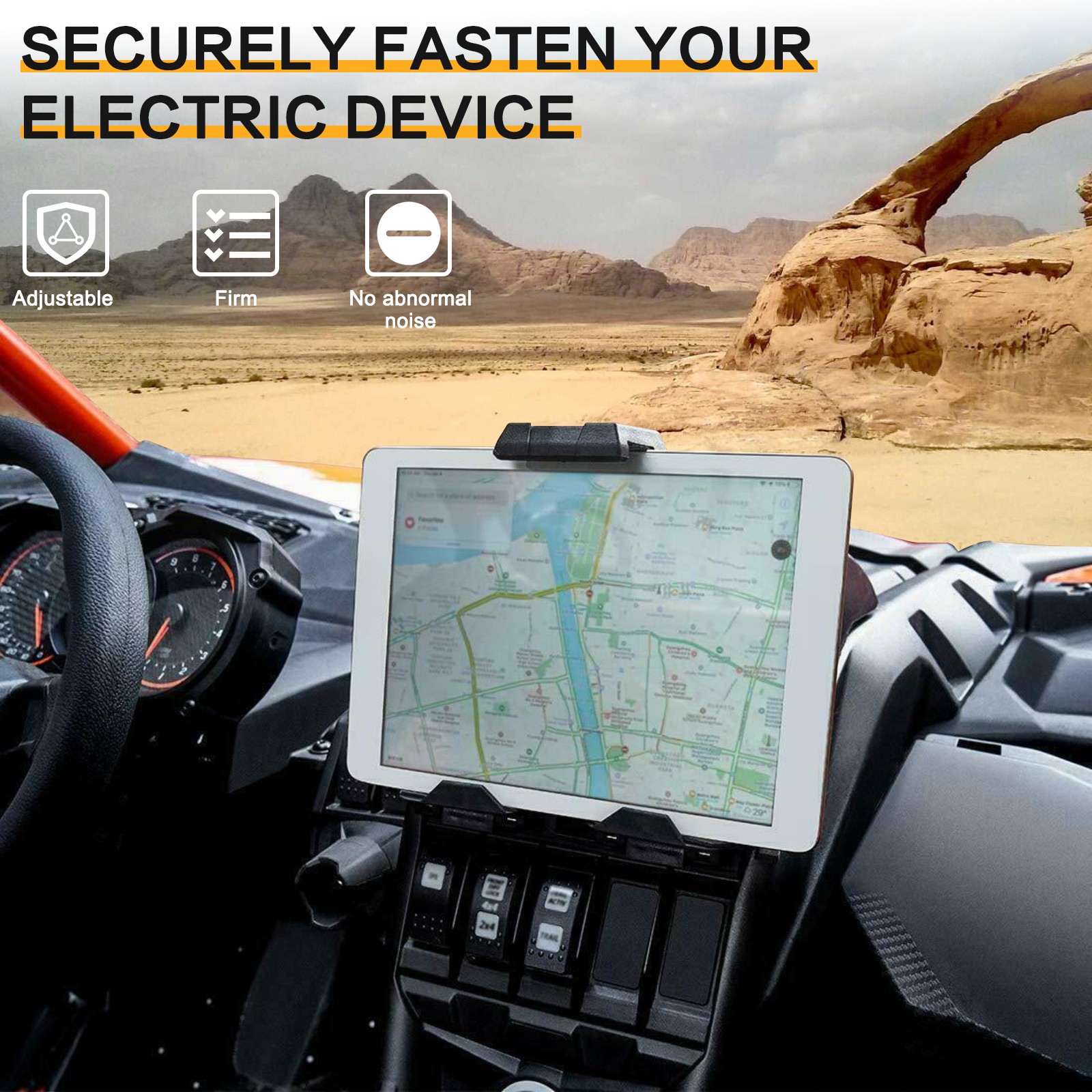 Electric Device Tablet Holder GPS Mount For Can Am Maverick X3 /X3 Max 715002874
