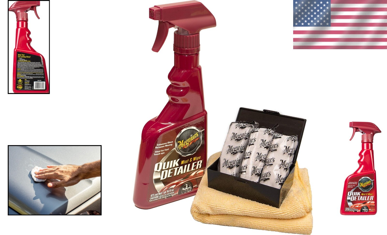 Complete Car Detailing Clay Kit – Non-Abrasive 240G Clay & Microfiber Towel
