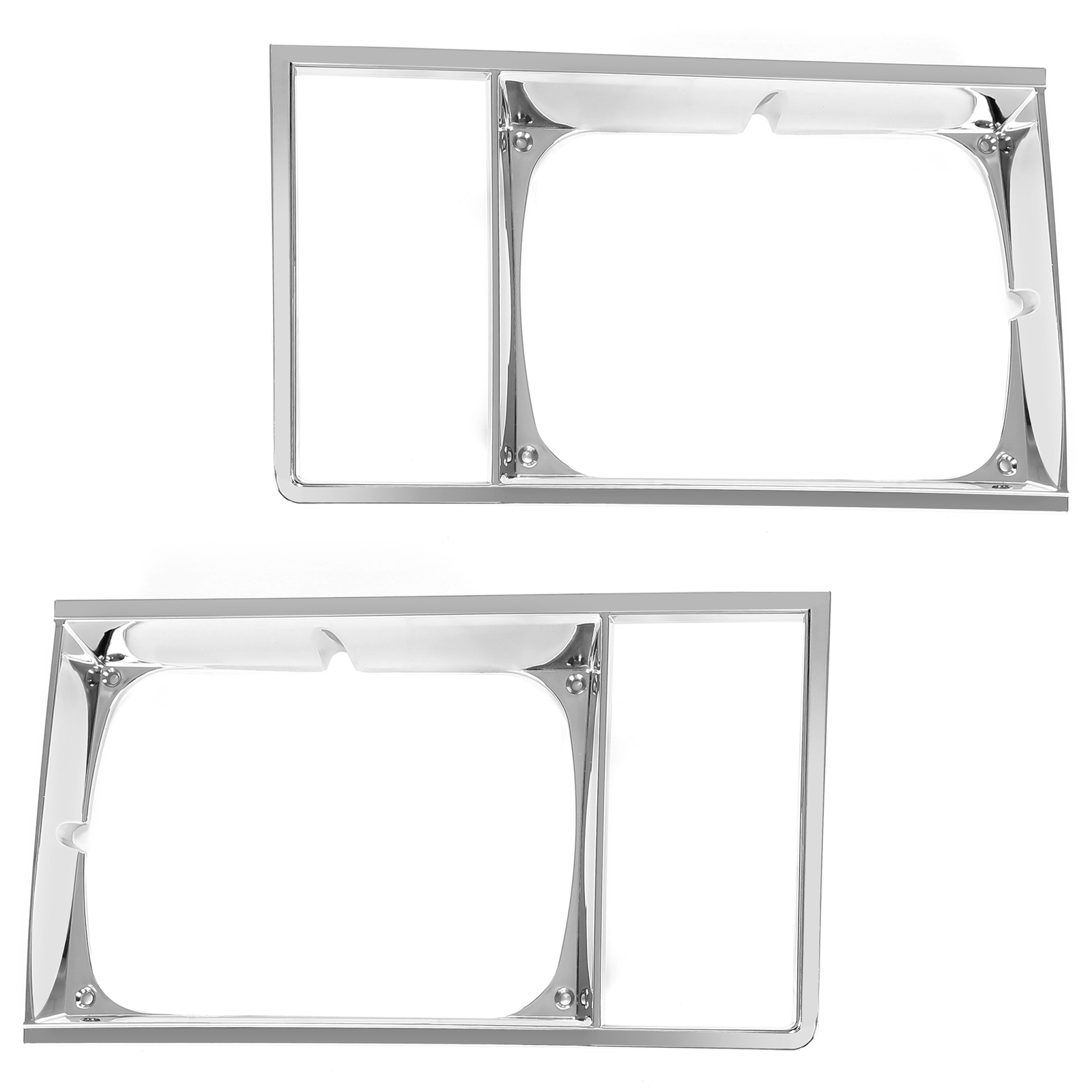 HECASA Headlamp Light Bezel For 1978-1979 Malibu El Camino Caballero For 463532