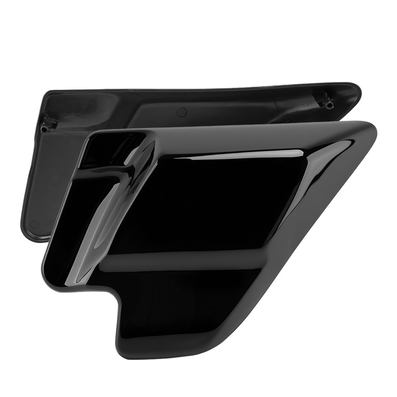 Vivid Black Side Cover Panel For Harley Touring Electra Glide Road King 97-08