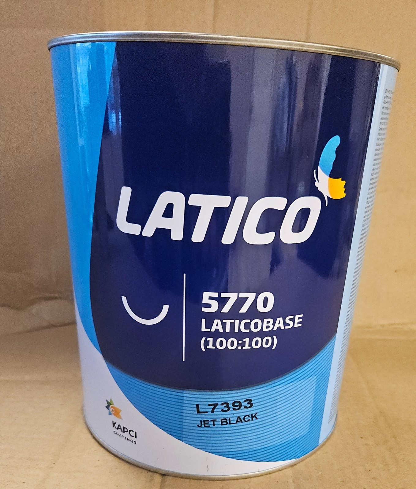 LATICO KAPCI BASECOAT L7393 JET BLACK 1 GAL 1:1 MIX