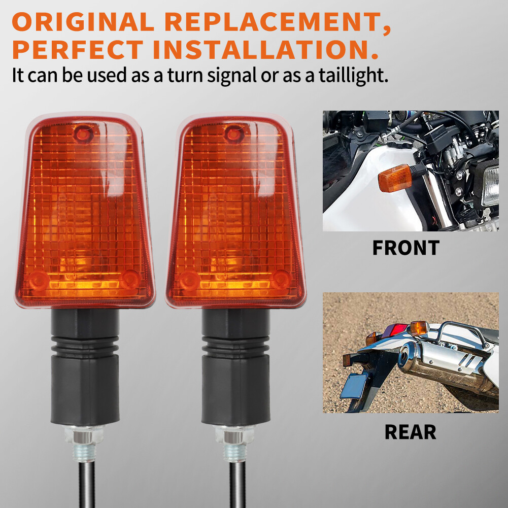 4PCS/SET Turn Signal Indicators Light For Suzuki DR350S DR650 DR 125 200 GSXR750