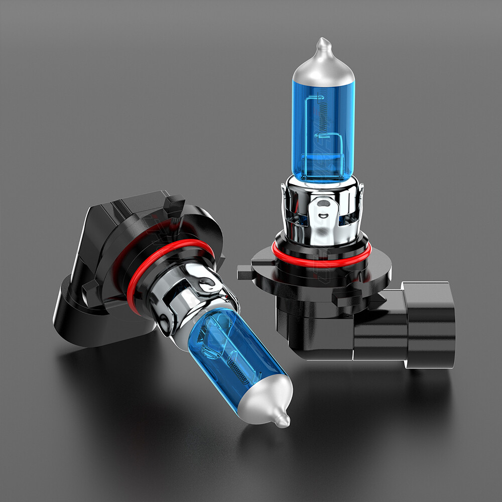 9006/HB4 Halogen Headlight Bulb Kit Low Beam 5000K 55W 4000LM White Lights 2X