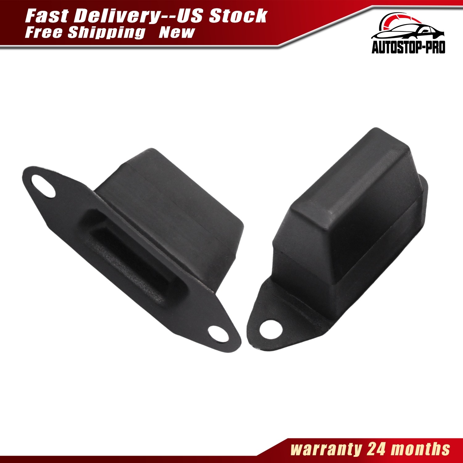 2x 3inch Rear Suspension Bump Stop 52004297 for Jeep XJ Cherokee 1987-2001