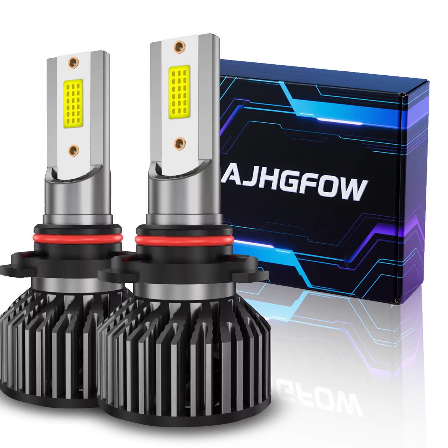 9005 HB3 LED Headlight High Beam Bulbs Super Bright Kit White Lamp Pack of 2