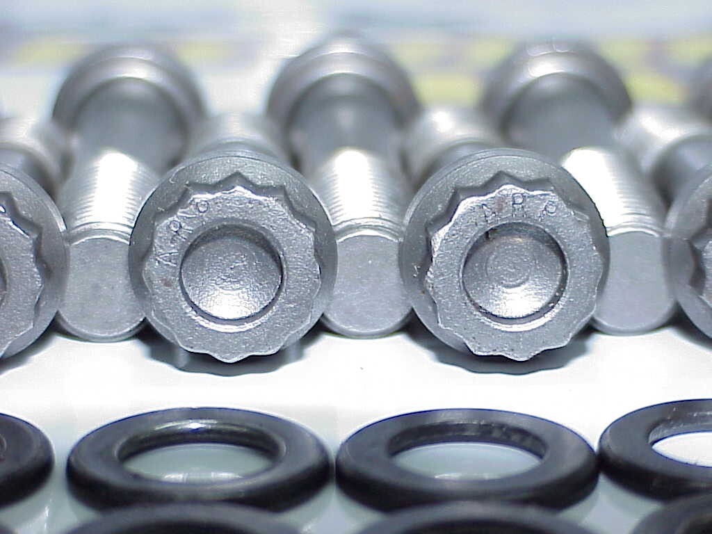( 16) ARP Connecting Rod Bolts 12 Point 7/16-20 x 1.83″ w/Washers Crower Lunati