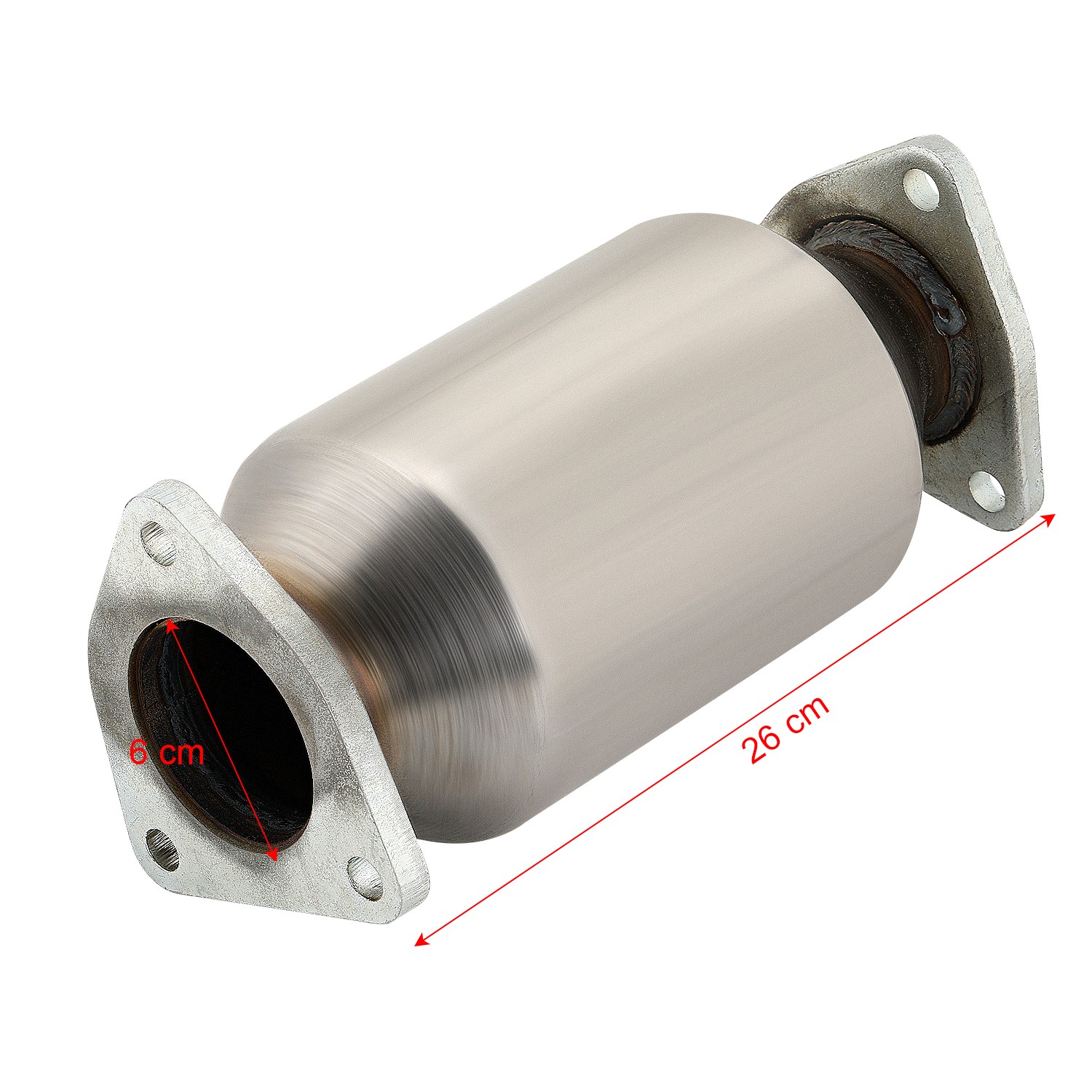catalytic converter stainless steel for honda ridgeline bolt on connection