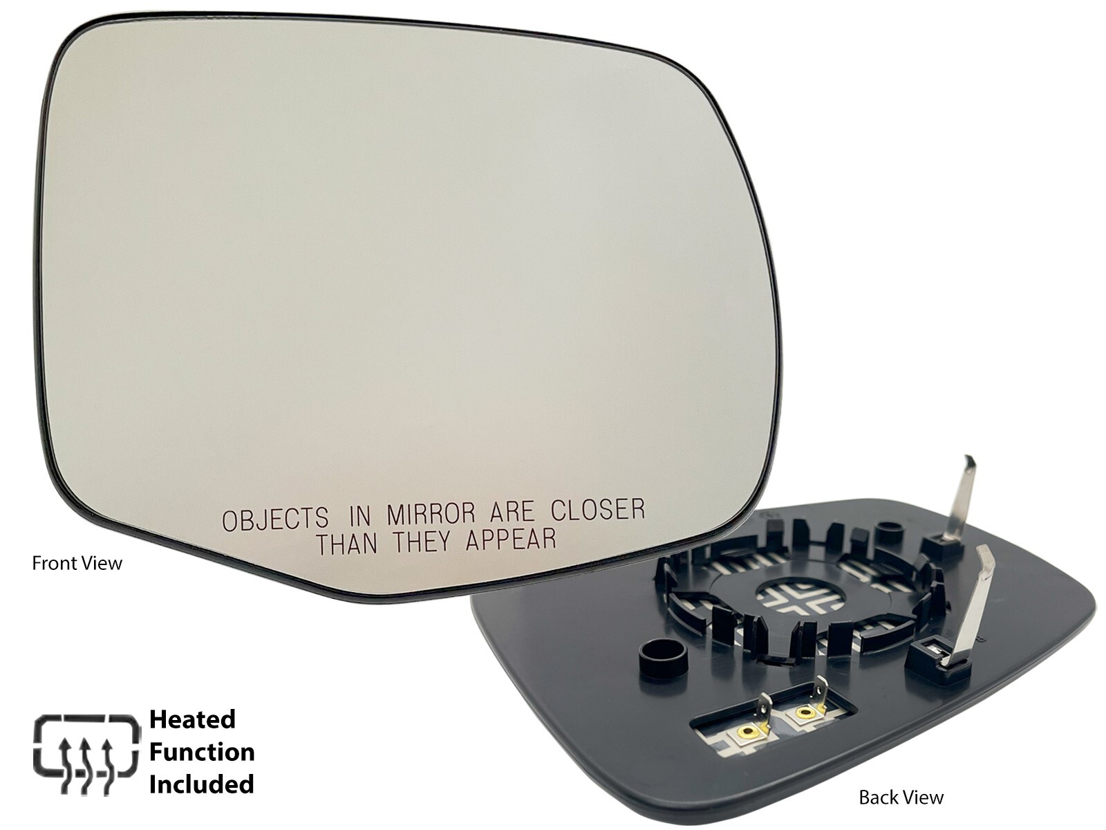 For 2016-On Honda Passport Ridgeline Pilot Mirror Glass Heated Passenger Side