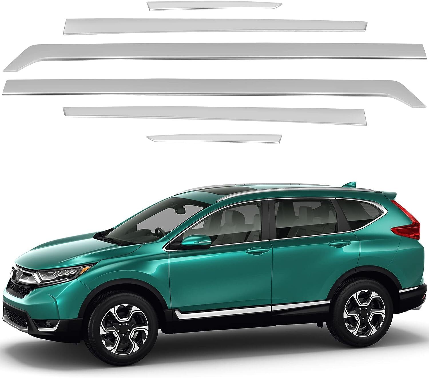 For 2017-2022 Honda CR-V CRV Stainless Steel Door Side Body Molding Trim Cover