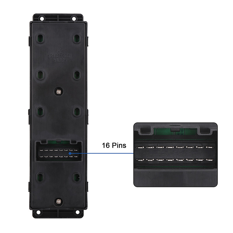 Master Window Switch Power Control Button for 11-17 Hyundai Accent 93570AP1R101