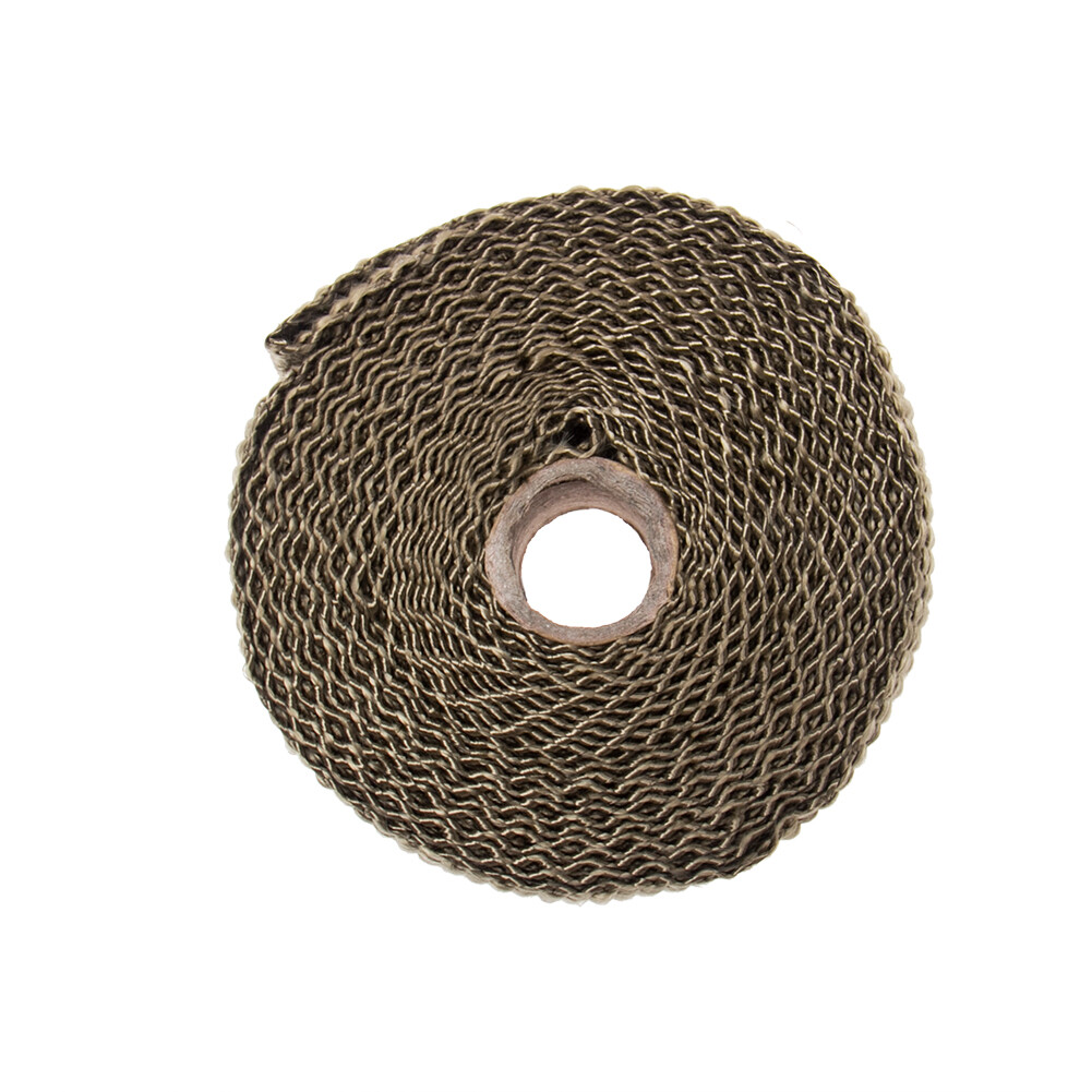 Titanium Muffler Exhaust Pipe Insulation Thermal Heat Wrap Motorcycle Header 5M