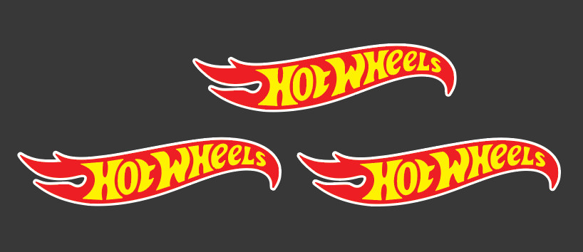 Hot Wheels Decal Car Truck SUV Laptop Hot Wheels Sticker