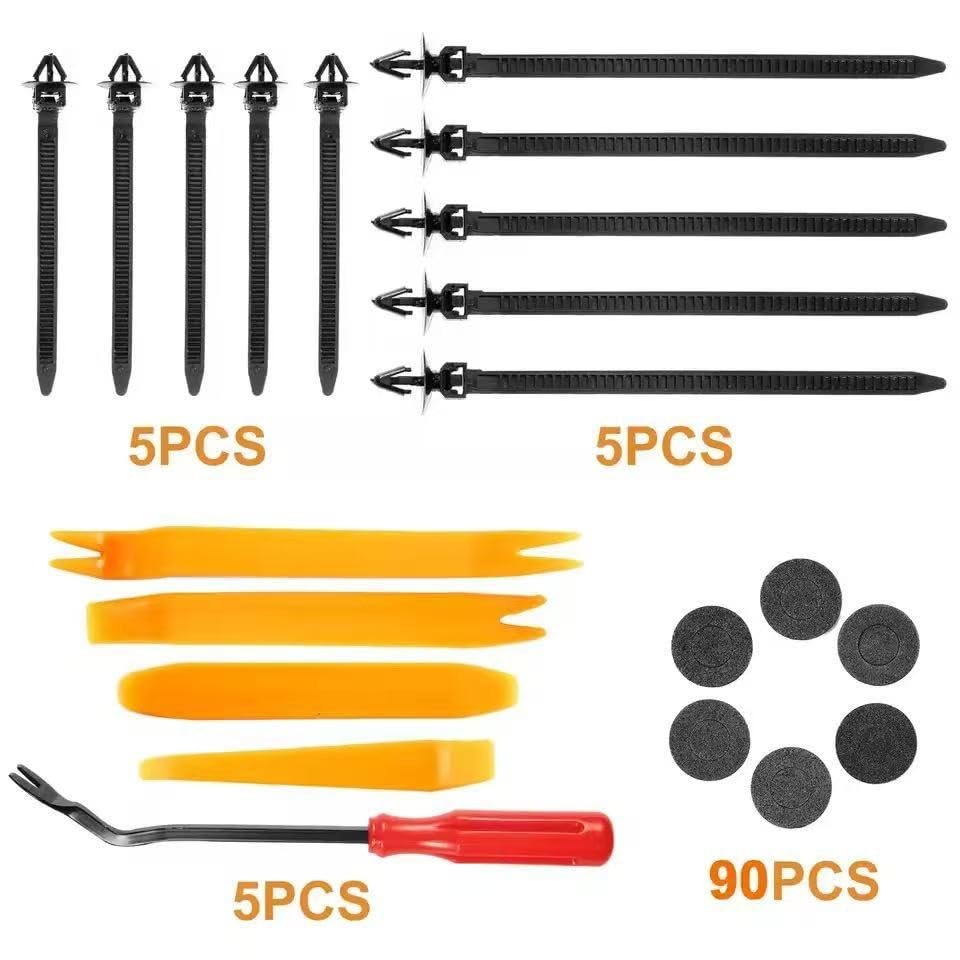925 PCS Automotive Trim Clips Push Pin Fastener Rivet Bumper Clip Assortment