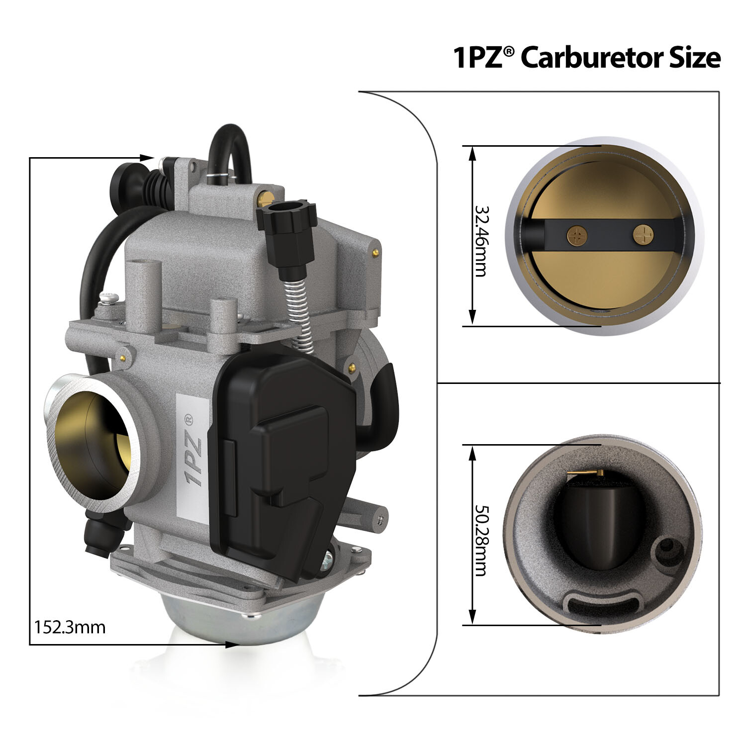 Replace OEM HONDA CARBURETOR CARB FOURTRAX 300 TRX300 2×4 FW 4×4 1988 – 2000 ATV