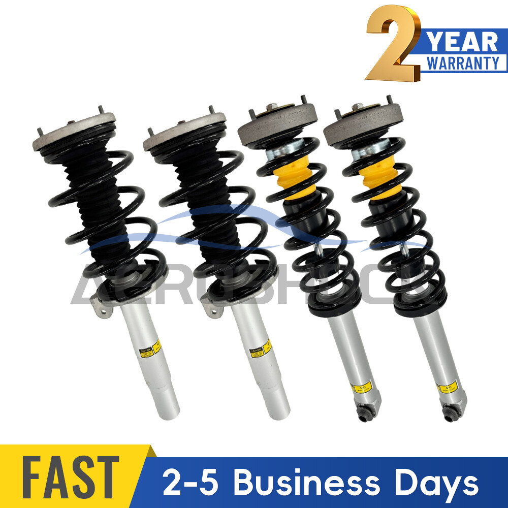 4X For BMW E65 E66 740 745 750 Front & Rear Shock Strut Assys NO EDC 31316786533