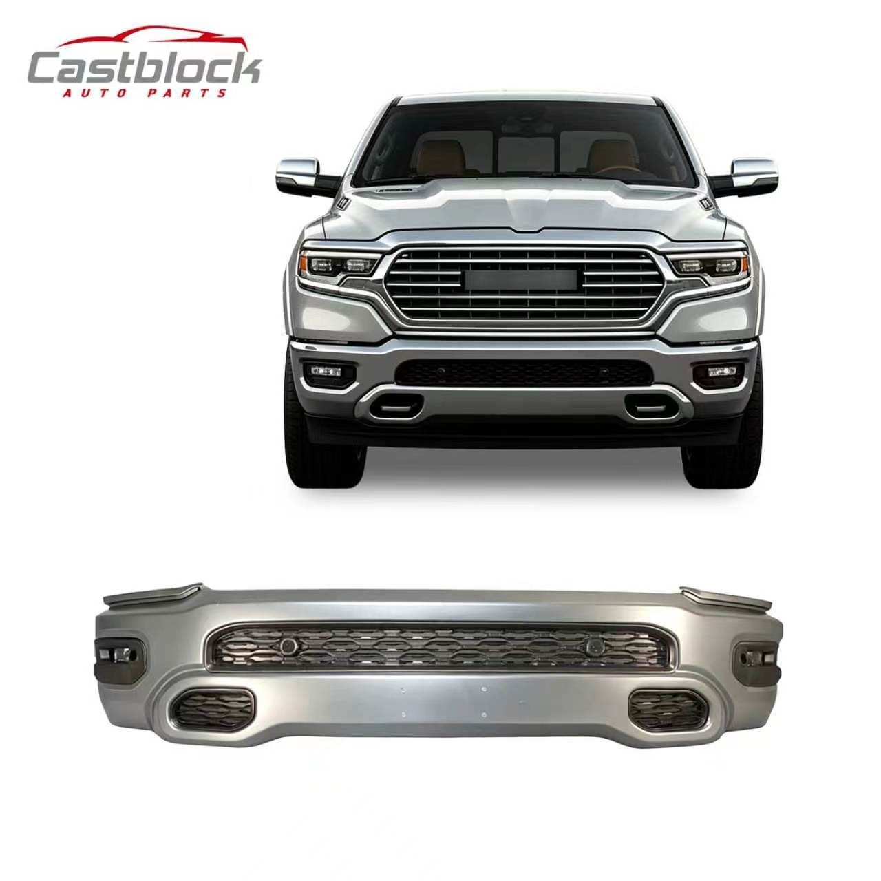 For 2019 2020 2021 2022 2023 2024 Ram 1500 Complete Front Bumper kit Assembly