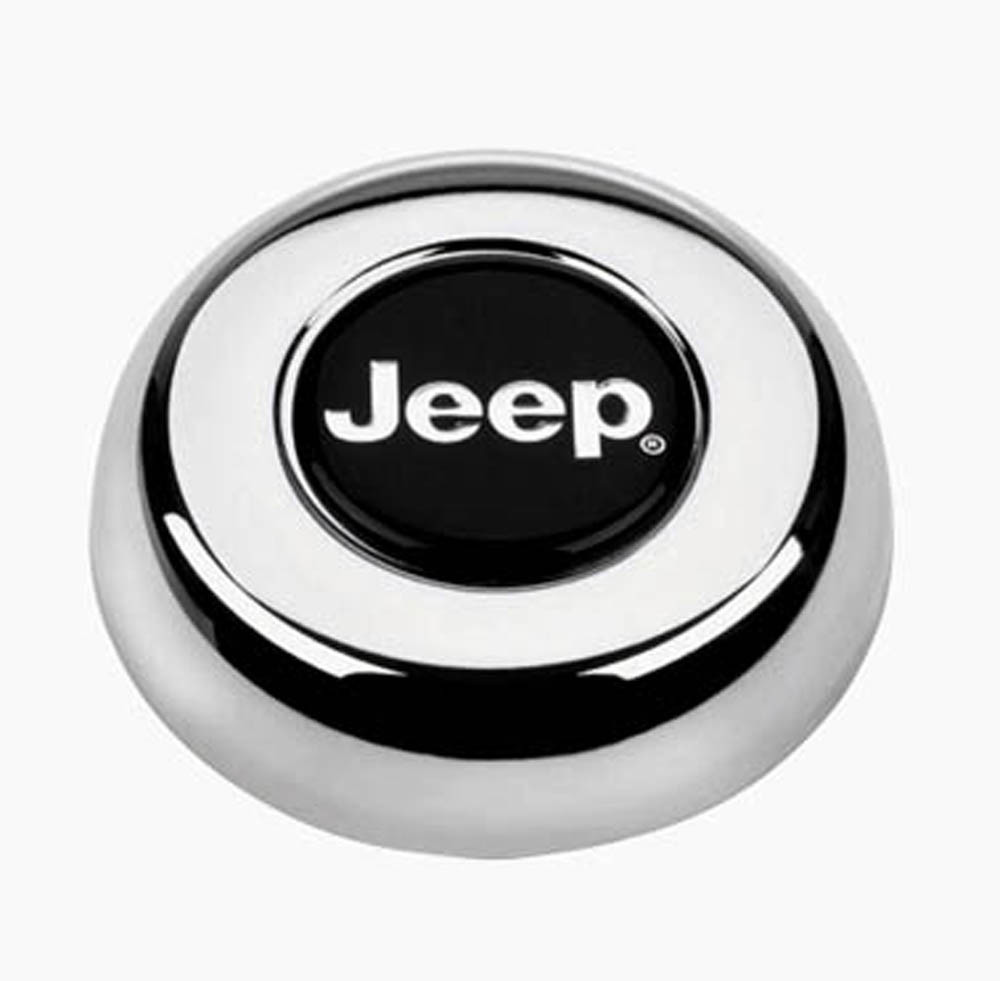 New! 1976-95 Jeep CJ5 CJ7 YJ Classic GRANT Black Steering Wheel 13 1/2″ Horn Kit