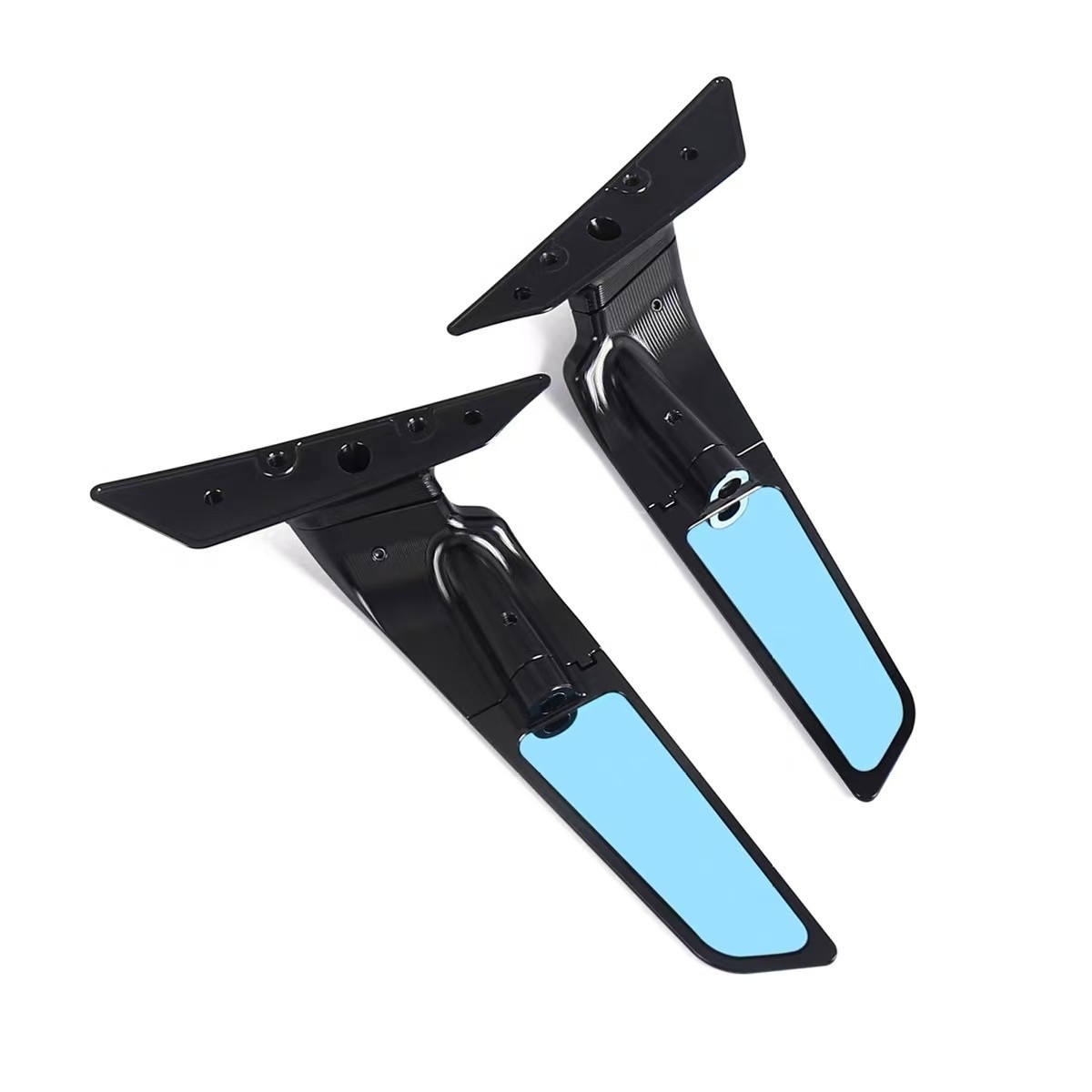 CNC Aluminum Adjustable Side WingRear View Mirror Fits For Daytona 660 2024-2026